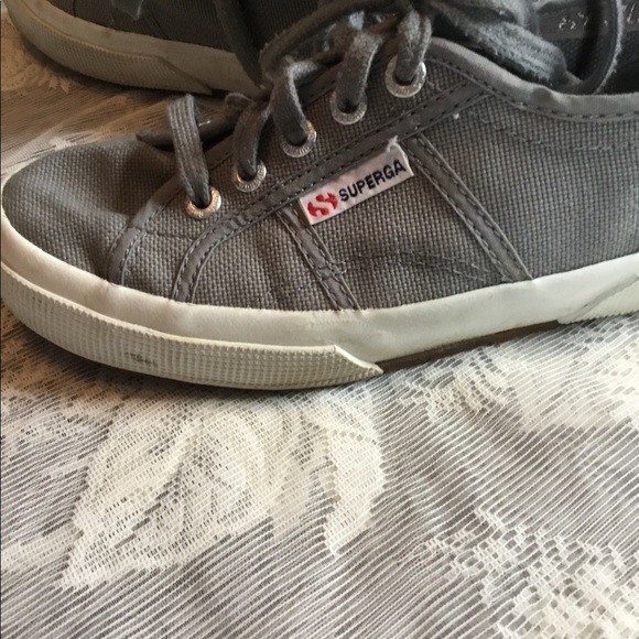 Superga | Gray Sneakers - Picture 8 of 11